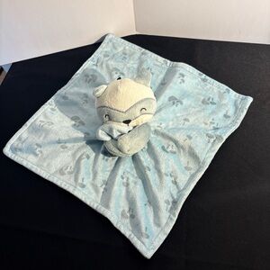 Plush Baby Comforter Lovey - Light Blue Fox